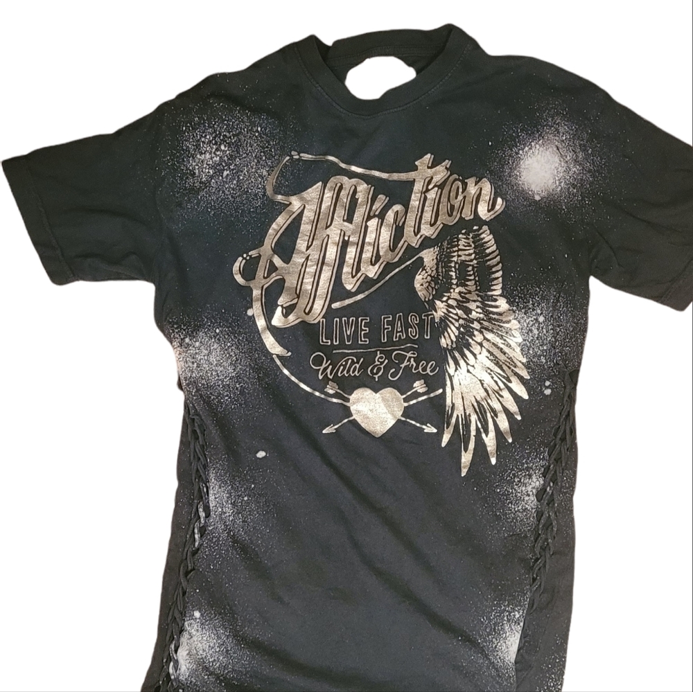 Women's Affliction brand t shirt  size small